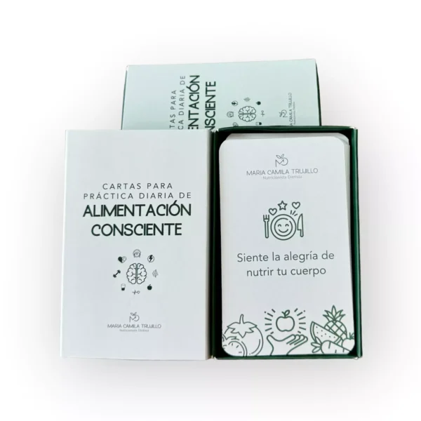 CARTAS PARA PRÁCTICA DIARIA DE ALIMENTACIÓN CONSCIENTE - Image 4