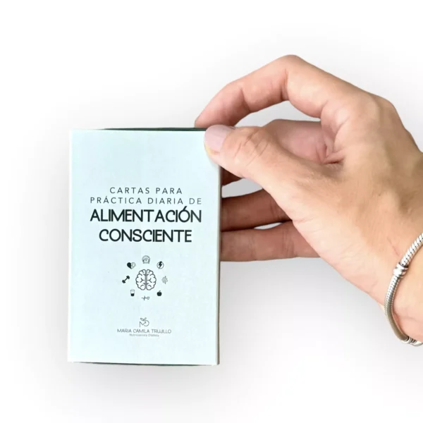 CARTAS PARA PRÁCTICA DIARIA DE ALIMENTACIÓN CONSCIENTE